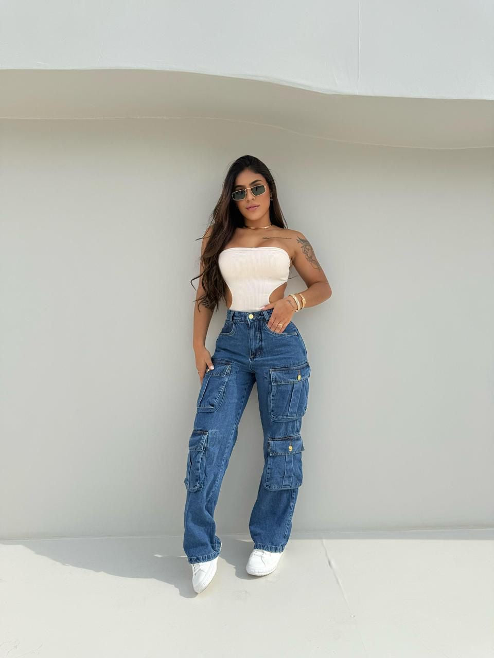 Calça cargo BLESSMIH