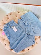 Calça wid leg com brilho