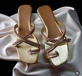 Rasteirinha Shine dourada