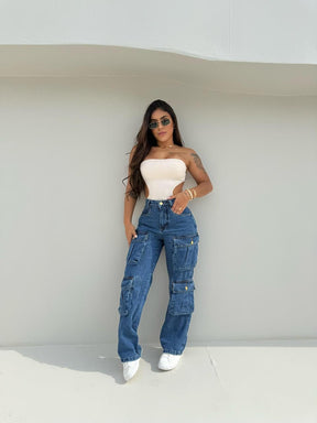 Calça cargo BLESSMIH