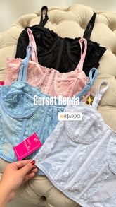 Corset renda