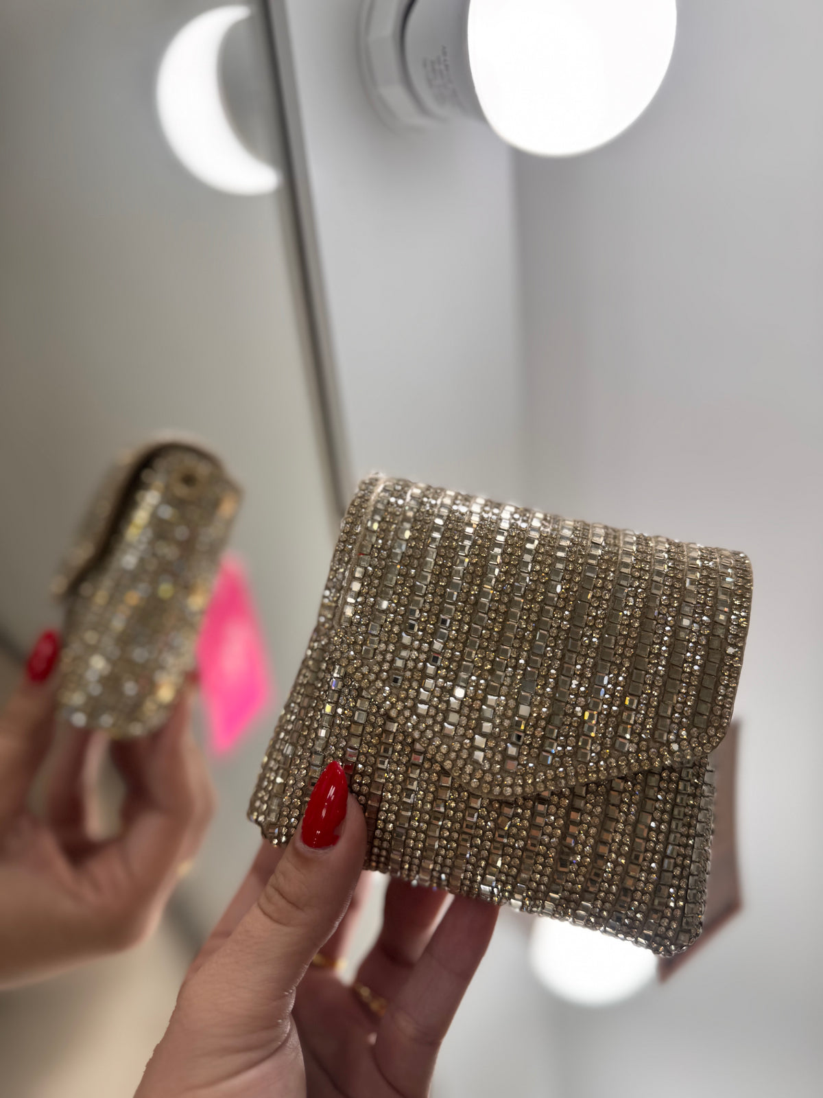 MINI BOLSA STRASS