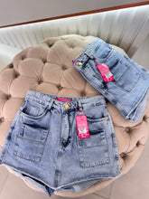 Shorts saia jeans
